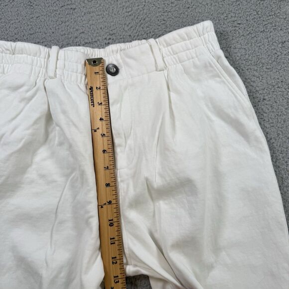 Youngla Sweatpants Mens 32R White Jogger Pants Elastic Waist Heavyweight - Picture 6 of 11